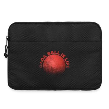Basketball Is Life Round Emblem - Laptoptasche 15" - Schwarz - Vorne