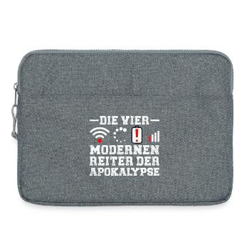 Computer DIE VIER REITER DER MODERNEN APOKALYPSE - Laptoptasche 15" - Grau meliert - Vorne