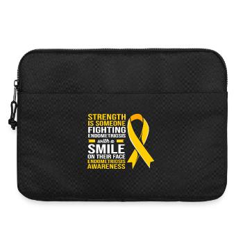Endometriosis Endo - Laptop bag 15" - black - Front