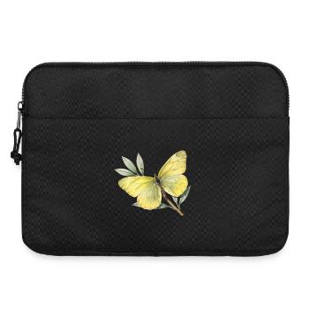 Zitronenschmetterling (Gonepteryx rhamni) - Laptoptasche 15" - Schwarz - Vorne