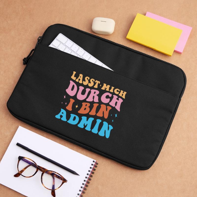 Lass Mich Durch Admin Retro Techniker Administrato Laptoptasche 15"