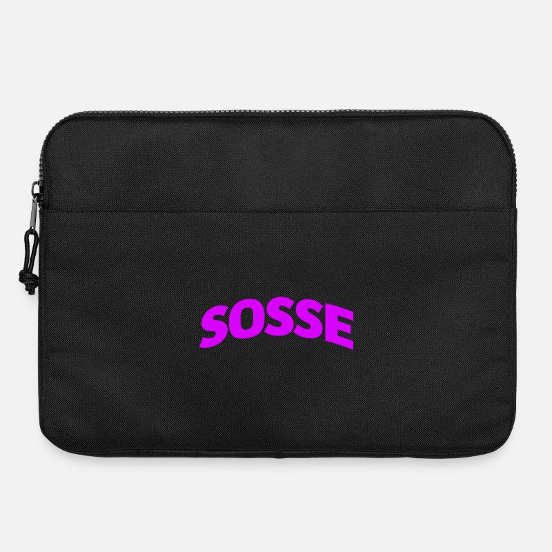 Sosse pour toujours - Sacoche pour ordinateur portable 15 pouces - noir