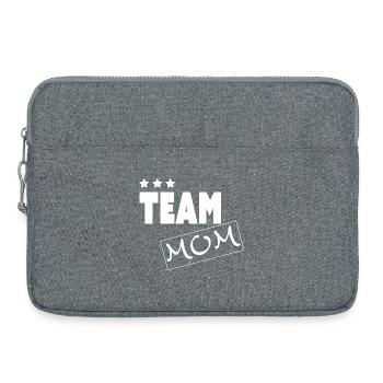 TEAM MOM - Laptoptasche 15" - Grau meliert - Vorne