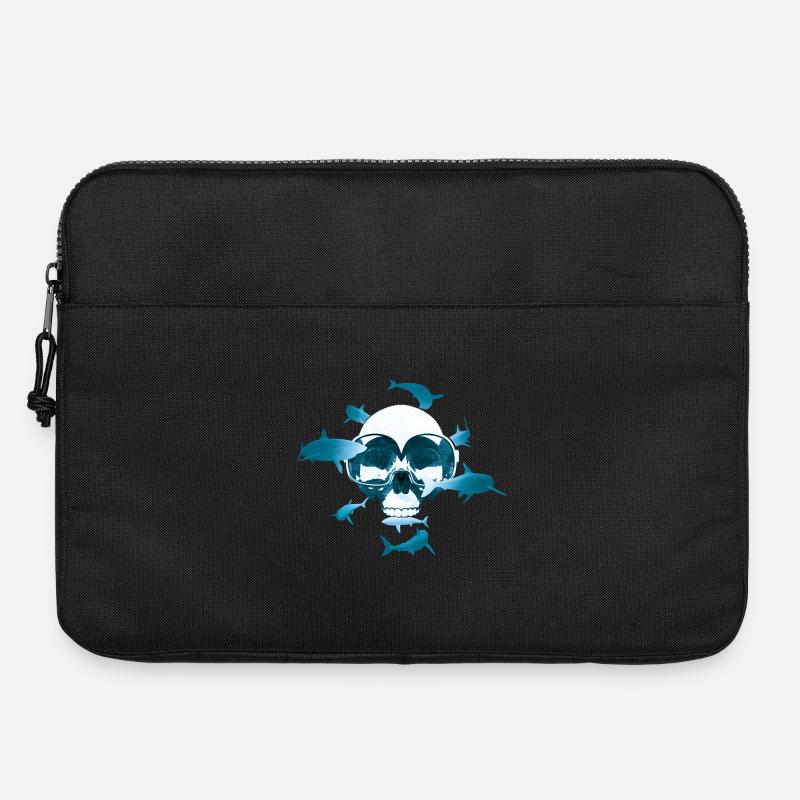 Skull & Scuba Diving - Laptop bag 15" - black
