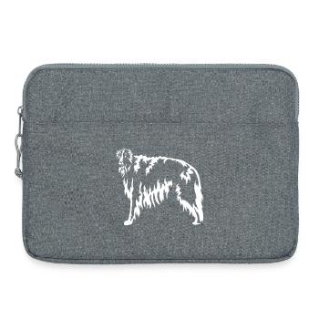 Barsoi "Black Edition" - Laptoptasche 15" - Grau meliert - Vorne