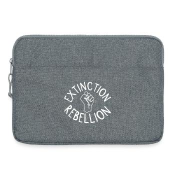 Extinction Rebellion Faust - Laptop bag 15" - heather grey - Front