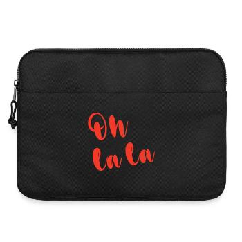 OH LA LA - Sacoche pour ordinateur portable 15 pouces - noir - Devant