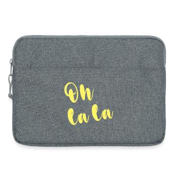 OH LA LA - Laptoptasche 15" - Grau meliert - Vorne