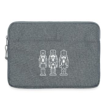 Nussknacker Trio Print - Laptoptasche 15" - Grau meliert - Vorne