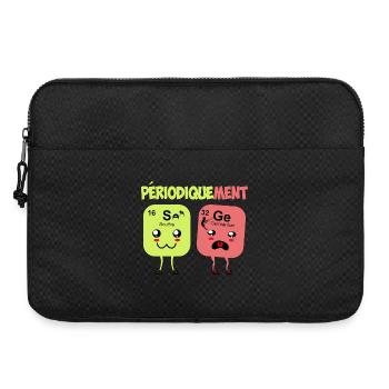 Periodically Wise Humor Periodic Table - Laptop bag 15" - black - Front