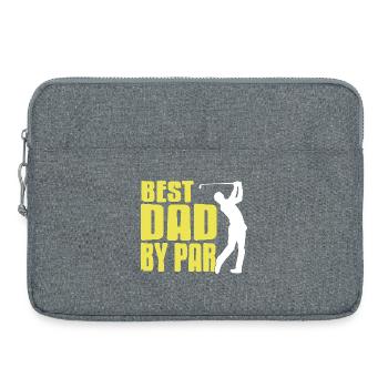 Best Dad by Par Funny Golf Joke for Fathers Day - Laptoptasche 15" - Grau meliert - Vorne