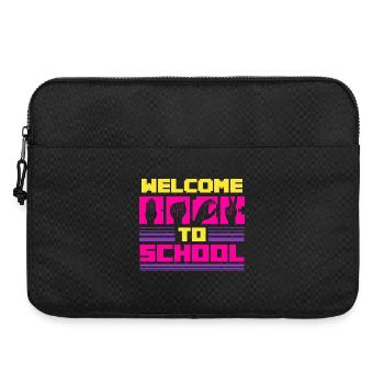 ASL Dolmetscher Gebärdensprache Welcome To School - Laptoptasche 15" - Schwarz - Vorne