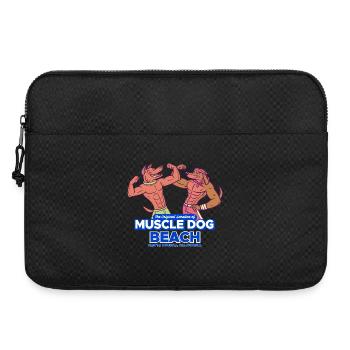 Muscle Dog Strand Santa Monica - Laptoptasche 15" - Schwarz - Vorne