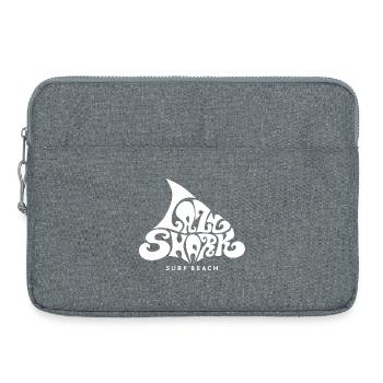 Hai Lazy Shark surf beach sixties Strand maritim - Laptoptasche 15" - Grau meliert - Vorne