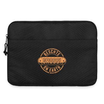 Beschte Grossi Schweizerdeutsch - Laptoptasche 15" - Schwarz - Vorne