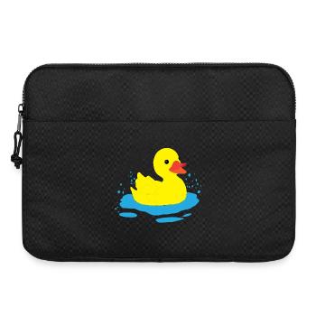 One-happy-duck - Laptop bag 15" - black - Front