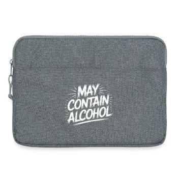 Peut contenir de l’alcool Alkohol Mallorca Saufen JGA - Sacoche pour ordinateur portable 15 pouces - gris chiné - Devant