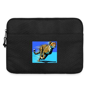guépard - Sacoche pour ordinateur portable 15 pouces - noir - Devant