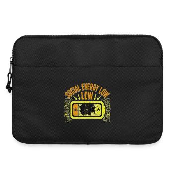 Pression sociale - Sacoche pour ordinateur portable 15 pouces - noir - Devant