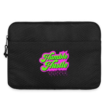 Humble Hustle Entrepreneur Businessman Businesswo - Laptop bag 15" - black - Front