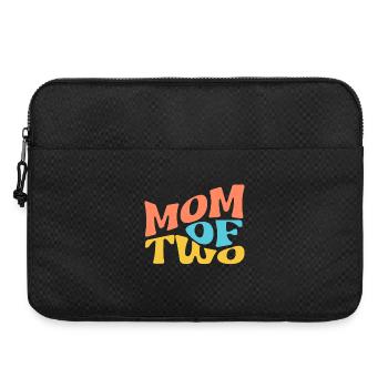 MOM Of Two - Laptoptasche 15" - Schwarz - Vorne