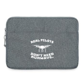 Drone Racing Things I Do In My Race Racing Machine - Laptoptasche 15" - Grau meliert - Vorne