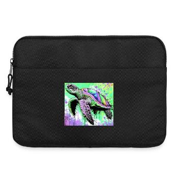 tortue - Sacoche pour ordinateur portable 15 pouces - noir - Devant
