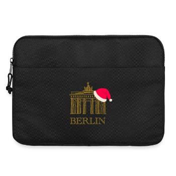 Berlin weihnachtliches Brandenburger Tor - Laptoptasche 15" - Schwarz - Vorne