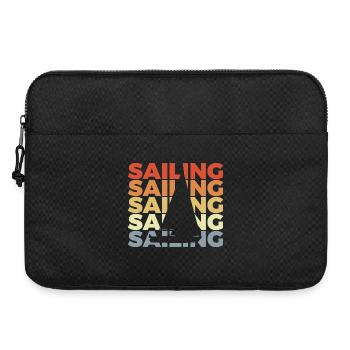Vintage Sailing - Laptop bag 15" - black - Front