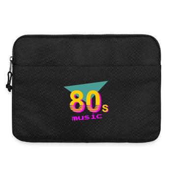 80s Music - Laptop bag 15" - black - Front