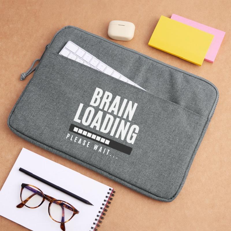 Brain Loading Please Wait Laptop bag 15"
