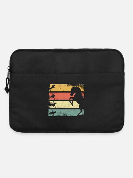 Reitsport - Laptoptasche 15" - Schwarz
