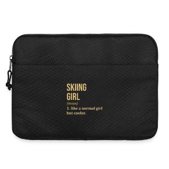 Skiing - Laptop bag 15" - black - Front