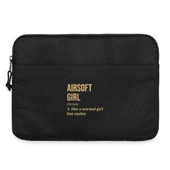 Airsoft - Laptoptasche 15" - Schwarz - Vorne