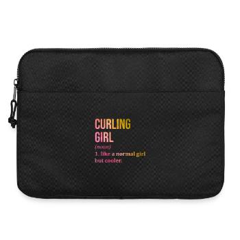 curling - Sacoche pour ordinateur portable 15 pouces - noir - Devant