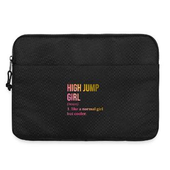 saut en hauteur - Sacoche pour ordinateur portable 15 pouces - noir - Devant
