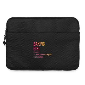 Bäcker - Laptoptasche 15" - Schwarz - Vorne