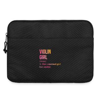 violon - Sacoche pour ordinateur portable 15 pouces - noir - Devant