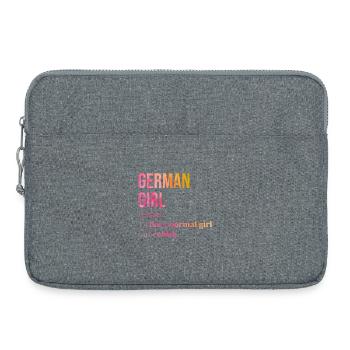 Deutschland - Laptoptasche 15" - Grau meliert - Vorne