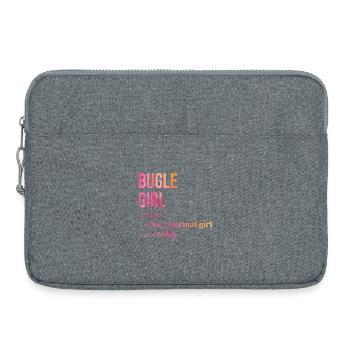 Bugle - Sacoche pour ordinateur portable 15 pouces - gris chiné - Devant