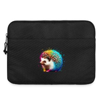 Hedgehog - Laptop bag 15" - black - Front