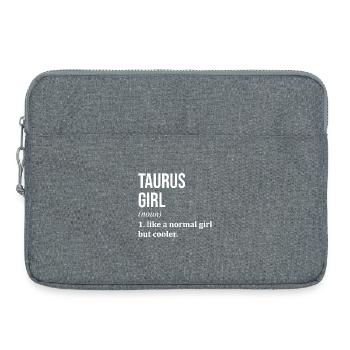 Taurus - Laptop bag 15" - heather grey - Front