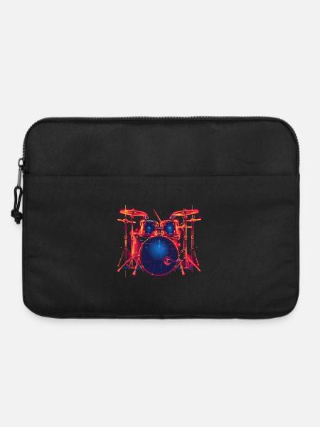 Trapset Retro Style - Laptoptasche 15" - Schwarz