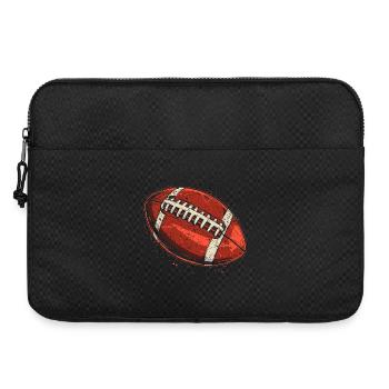 Football Ball Graphic - Laptop bag 15" - black - Front