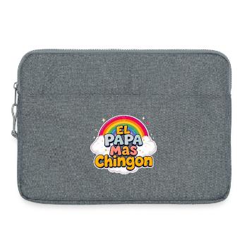 El Papa Mas Chingon - Sacoche pour ordinateur portable 15 pouces - gris chiné - Devant