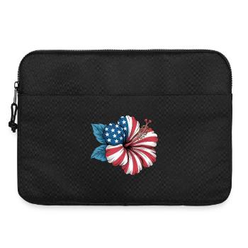  Florist Hibiscus Flower Independence Day 4th of - Laptoptasche 15" - Schwarz - Vorne