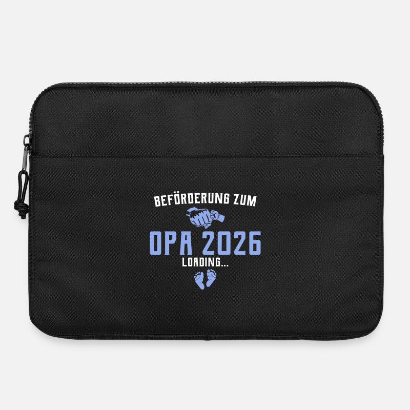 Beförderung zum Opa 2026 loading - Laptoptasche 15" - Schwarz