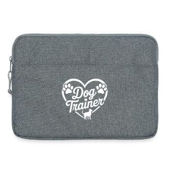 Dog Trainer Dog Training - Laptop bag 15" - heather grey - Front