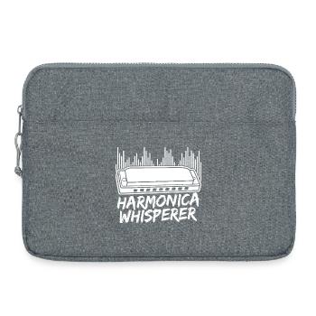 Harmonica Musican Whisperer Harmonica - Laptoptasche 15" - Grau meliert - Vorne
