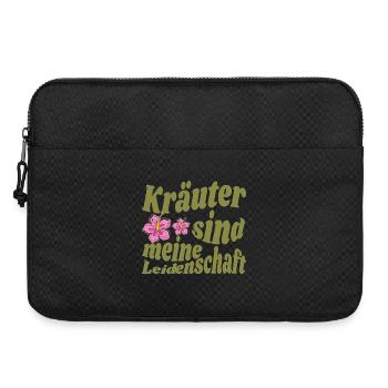 Magical herb design for real herb witches - Laptop bag 15" - black - Front
